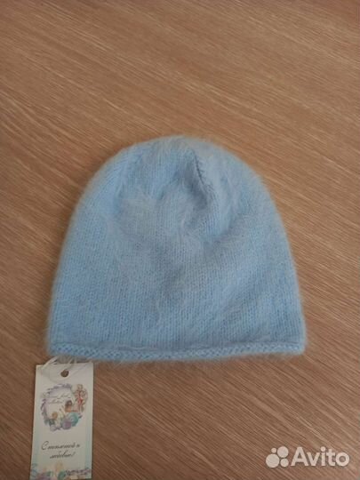 Шапка женская вязаная ручная работа