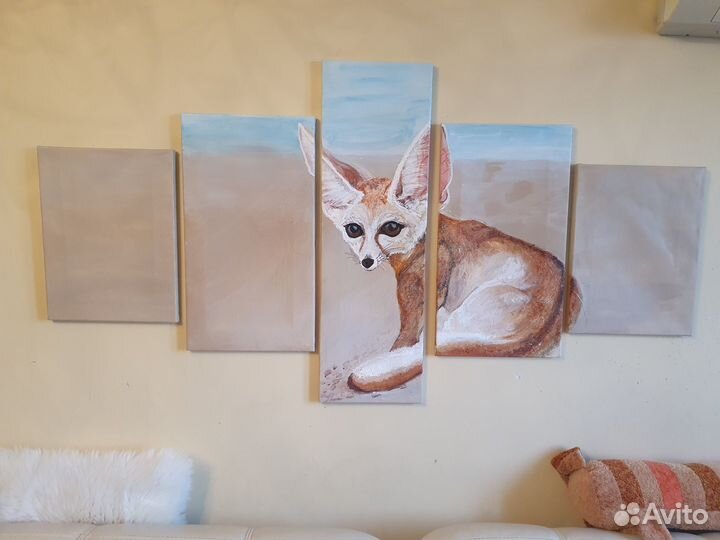 Картины с лисами. Лисы