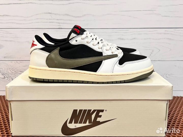 Nike Air Jordan 1 Low x Travis Scott Olive