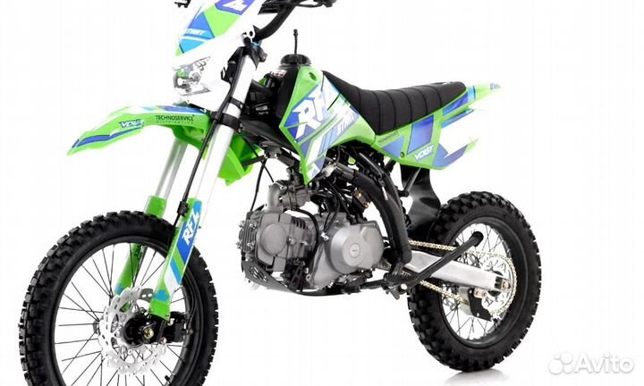 Питбайк Аполо RFZ Start 125 кубов, 17/14 колеса