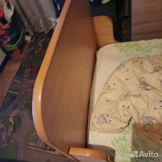 Детская кровать от 3 лет с бортиками