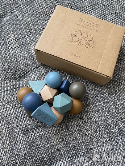 Погремушка liewood Anna Анна деревянная