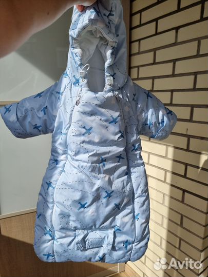 Конверт (комбинезон) для мальчика весна осень