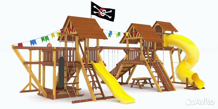 Детский спортивный комплекс Савушка Люкс 1