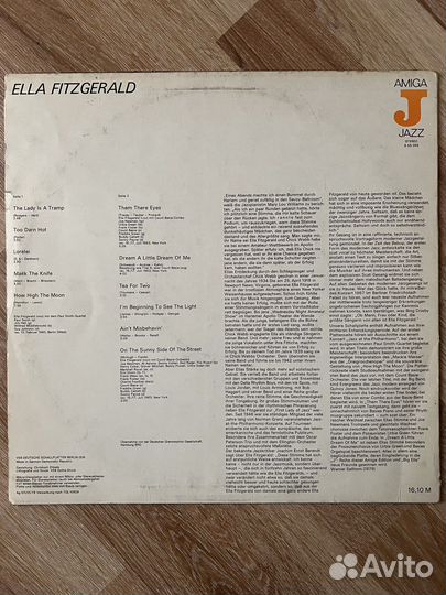 Ella fitzgerald lp