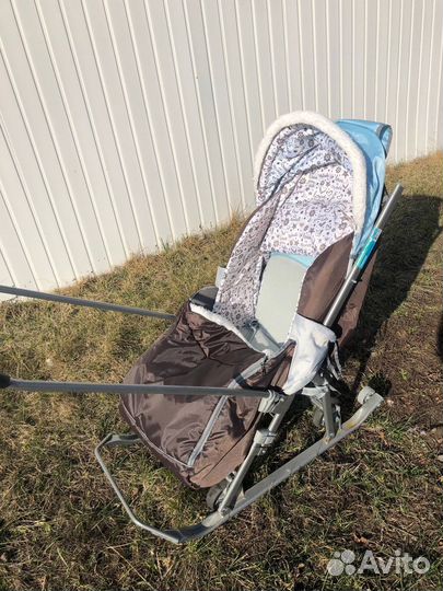 Коляска санки