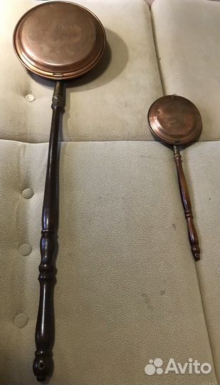 Грелки угольные Медь Клеймо Webaware England