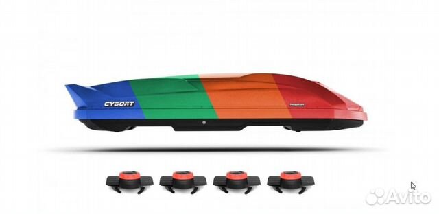 Багажный бокс cybort Inception 480 206*80*40 см