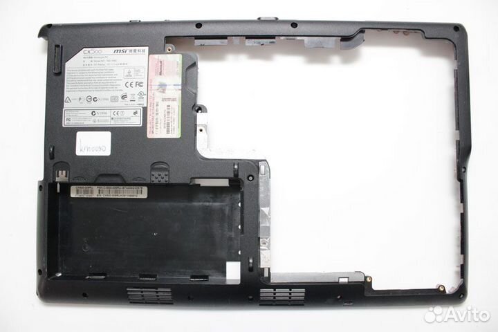 Нижняя часть корпуса (поддон) 681D223Y319 для Msi