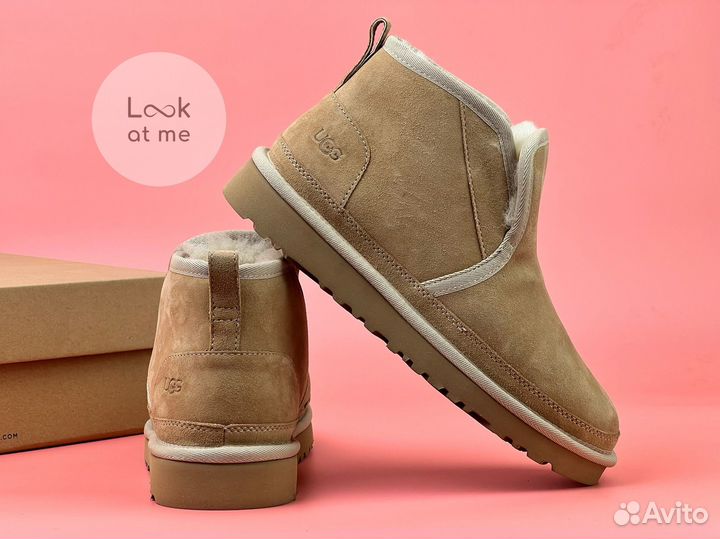 Угги женские Ugg Neumel Minimal Chestnut