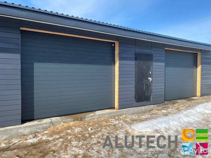 Гаражные ворота alutech