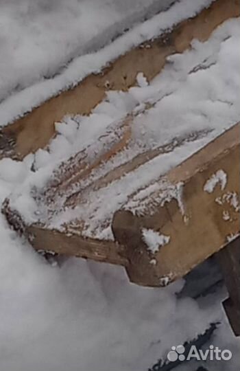 Двух тавр деревянный