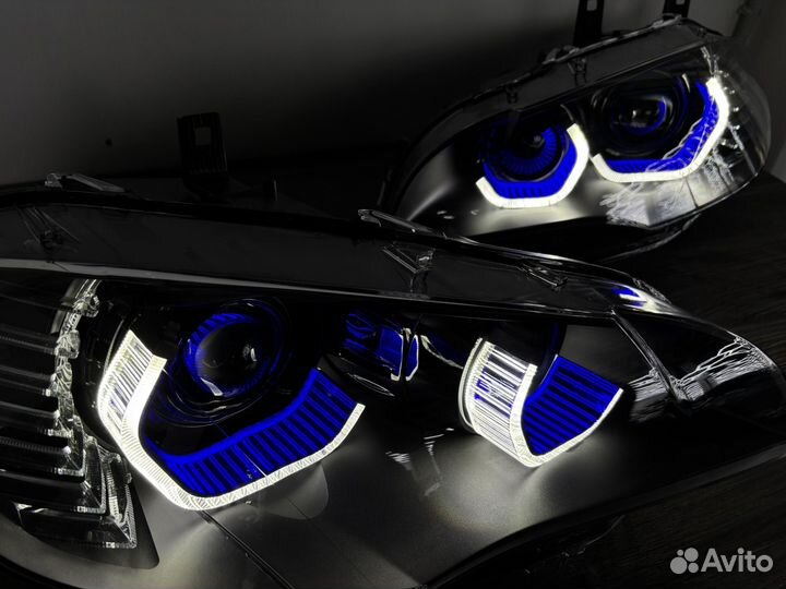 Фары BMW X6 E71 Custom LED