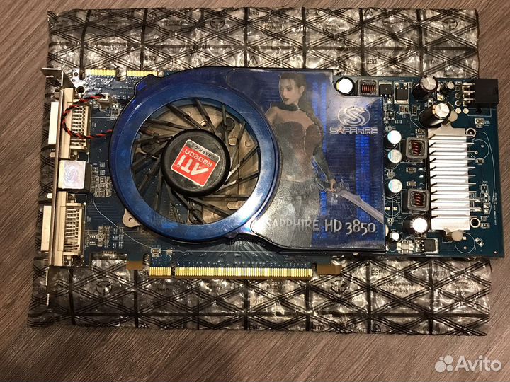 Видеокарта sapphire hd 3850 512mb