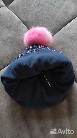 Шапка зимняя для девочки 50
