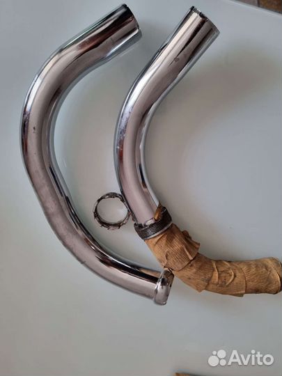 Коленья, выхлопные патрубки ява чезет