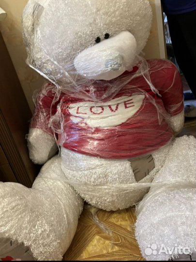 Огромный Плюшевый медведь