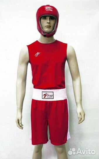 Форма боксерская Рэй-Спорт красная (40)