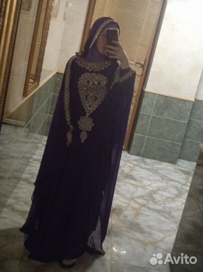 Вечернее платье абая