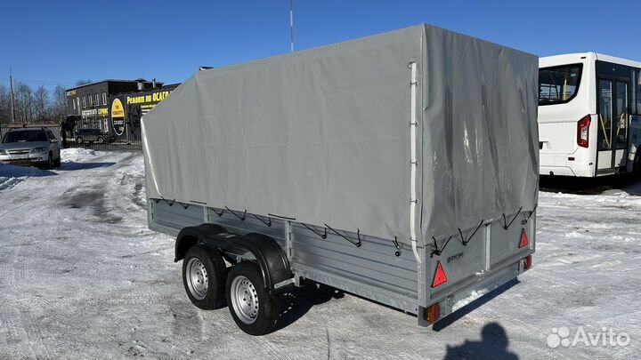 Прицеп новый двухосный 3,5*1,5