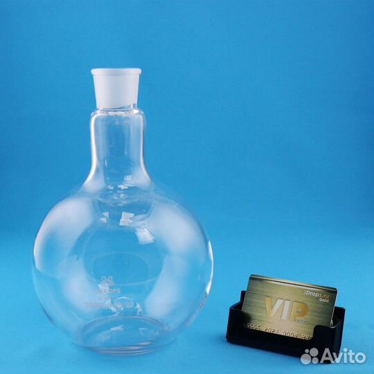 Колба плоскодонная 5drops П-1-2000, 2000 мл, шлиф