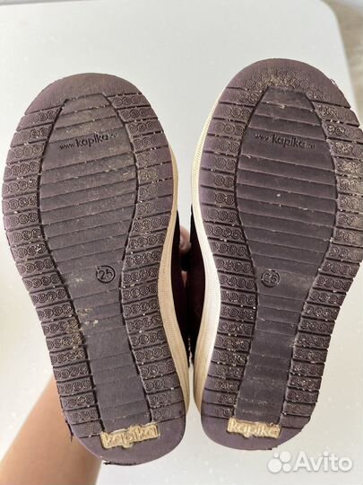 Ботинки для девочки kapika 25 размер