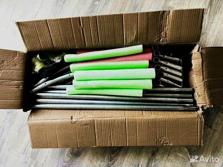 Детский батут с сеткой