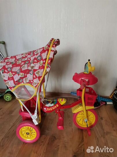 Детский трехколесный велосипед