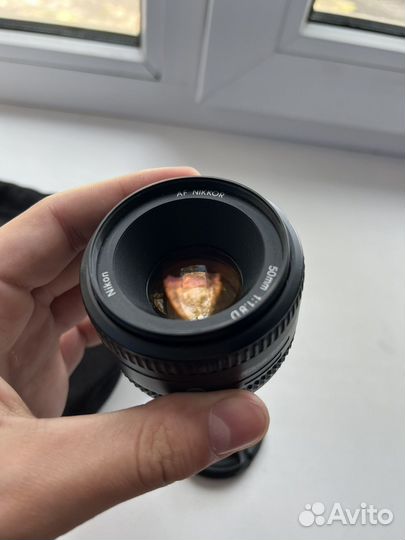 Обьектив Nikon AF Nikkor 50mm 1:1.8D
