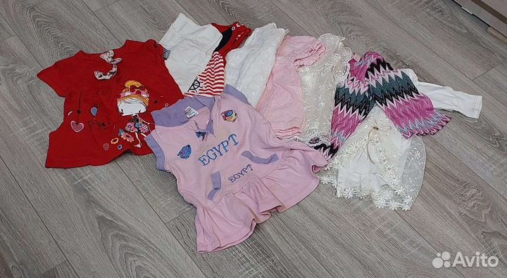 Вещи пакетом на девочку