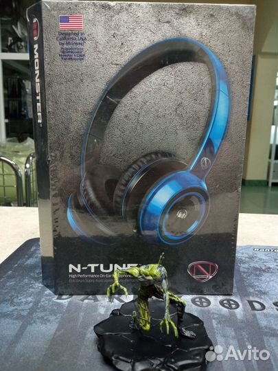 Наушники Monster NCredible NTune (Cobalt Blue)
