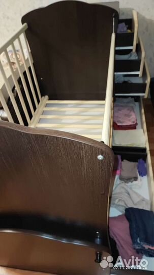 Кровать трансформер Ульяна 1 с маятником