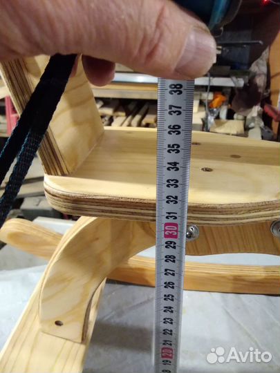 Детская, деревянная качалка 