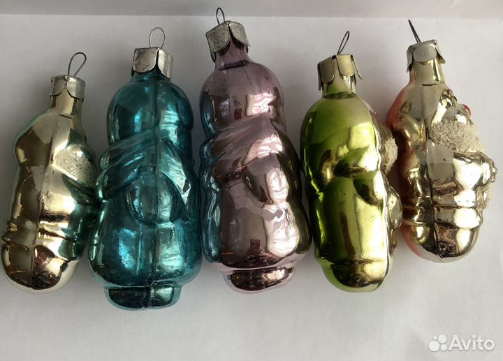 Елочные игрушки СССР 