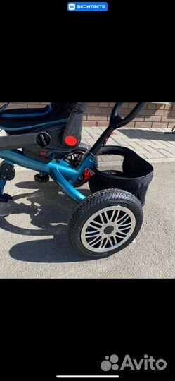 Детский трехколесный велосипед bmw