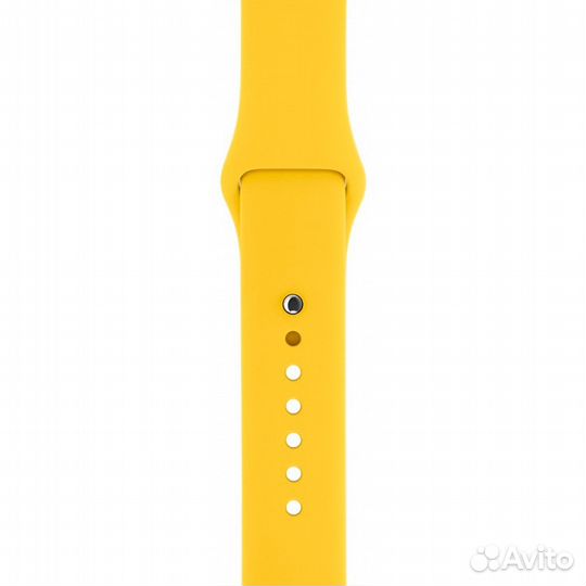 Спортивный ремешок Apple Watch 38/40/41mm желтый