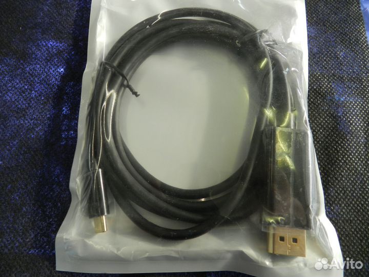 Кабель-адаптер Type-c- Displayport 1,8 m