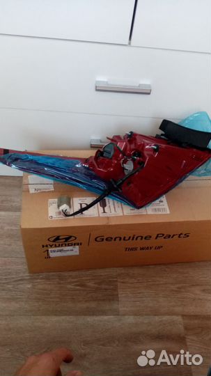 Фонарь задний правый hyundai solaris 2