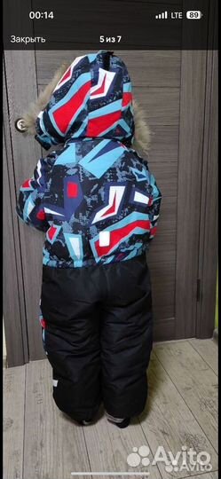 Зимний комбинезоном очень теплый