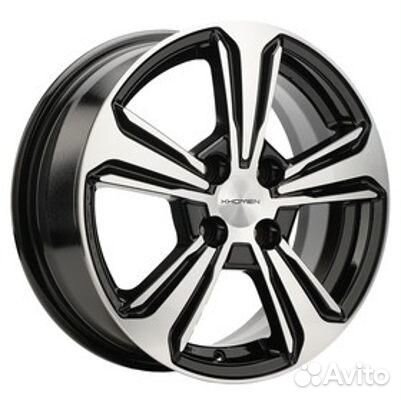 Khomen 1502 6x15 4x100 ET 50 Dia 60.1 (BFP)