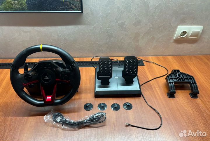 Руль Hori Wireless Racing Wheel Apex для PS4/5, PC