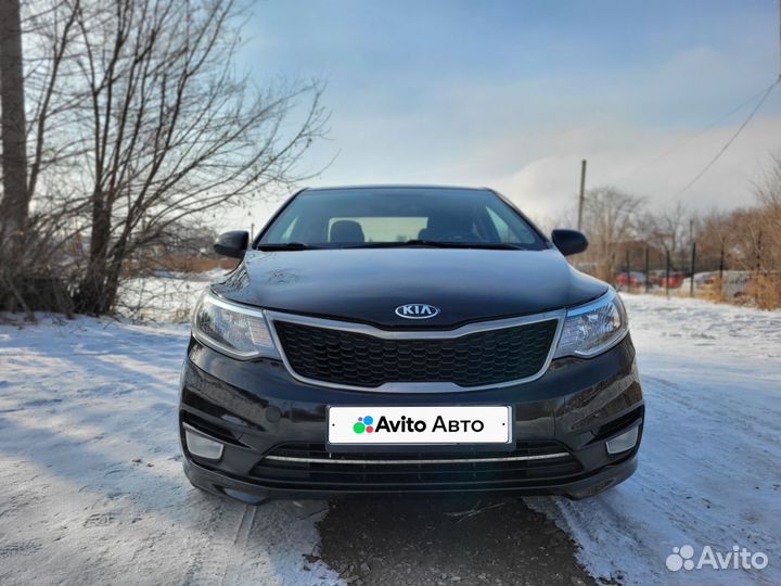 Kia Rio 1.6 МТ, 2017, 186 000 км