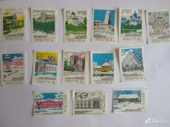 Наборы Спичечных этикеток СССР