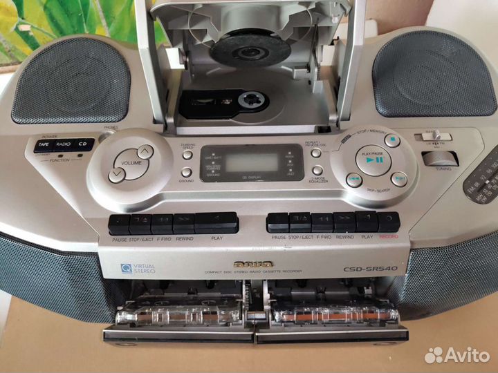 Двухкассетная магнитола Aiwa CSD-SR540EZ