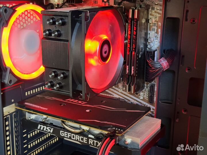 Реально игровой Ryzen 5 5500, RTX 2060 OC, SSD m2