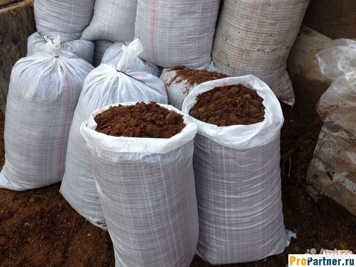 Торф,навоз,перегной,грунт,чернозем мешки и навалом