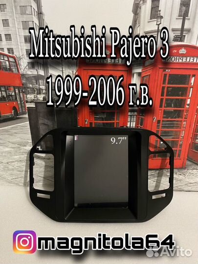 Android на Mitsubishi Pajero 3 1999-2006