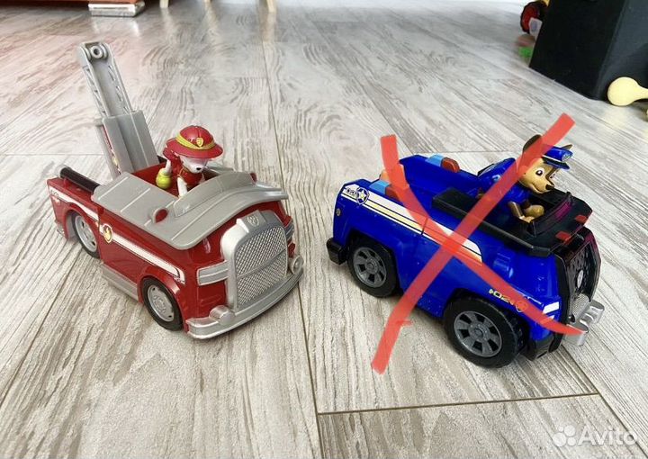 Щенячий патруль Маршал на машине