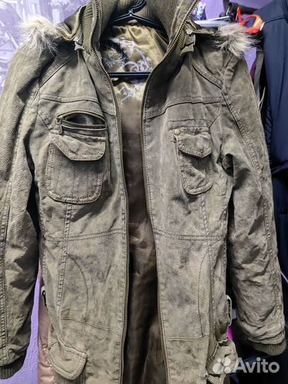 В коллекцию дублёнка типа замши