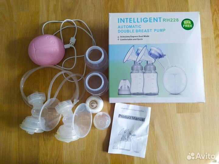 Молокоотсос электрический двойной